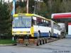 vyřazený trolejbus ev. č. 206 odstavený na D1 u Brna při převozu do Zlineru - duben 2011 | © Vojta Kudláč