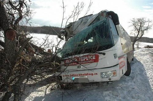 Nehoda Hrob - Leden 2010
